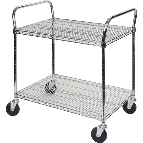 Standard Duty Utility Carts w/2 Shelves