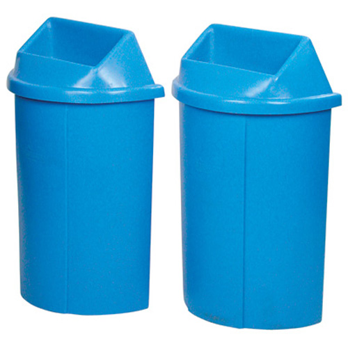 Half Moon Bullseye™ Recycling Containers