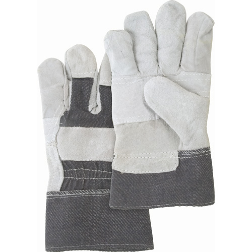 Split Cowhide Patch Palm Fitters Gloves