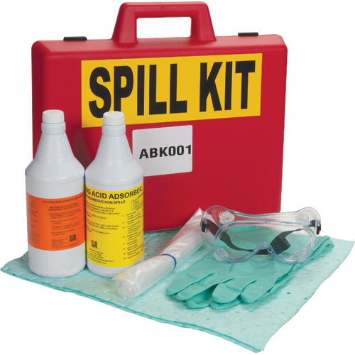 Lab Acid/Base Spill Kits