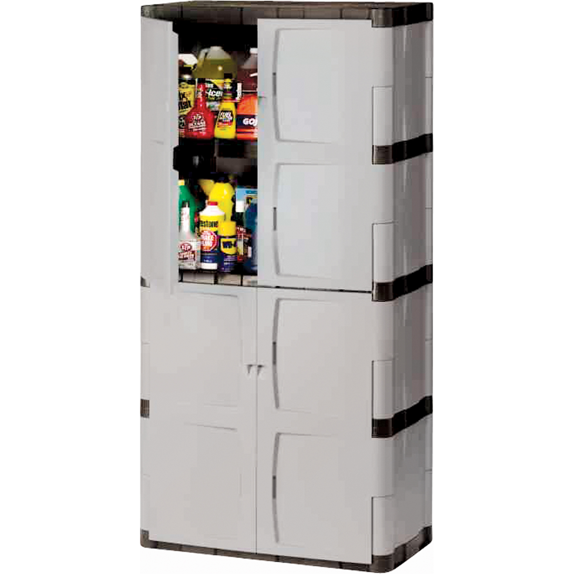 Heavy-Duty Rubbermaid® Plastic Cabinets