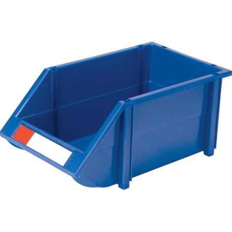 Hi-Stak Plastic Bin - 8-3/16"W x 14"D x 6-3/16"H - Case/Qty: 10