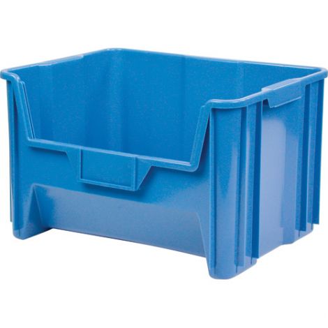 Giant Stacking Containers - Outside Width: 19-7/8" - Outside Depth: 15-1/4" - Case/Qty: 4