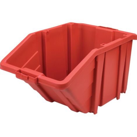 Jumbo Plastic Containers - Colour: Red - Case/Qty: 2