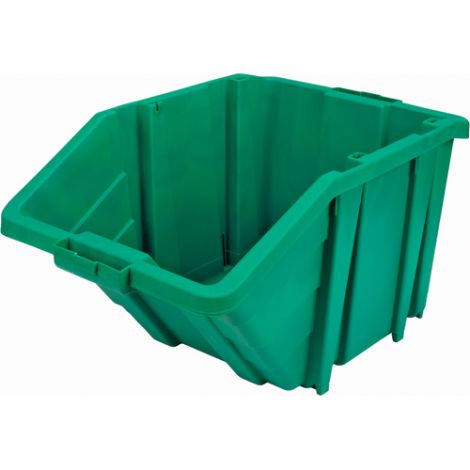 Jumbo Plastic Containers - Colour: Green - Case/Qty: 2