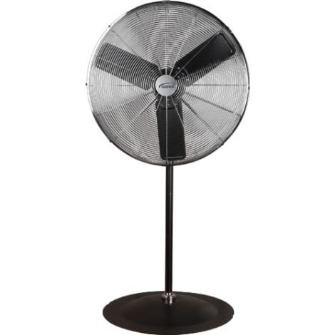 30" Light Industrial-Duty Air Circulating Fans - Type: Pedestal - 3 Speed