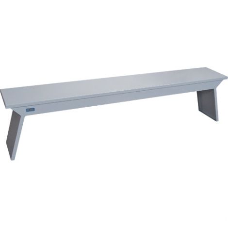 Locker Room Benches - Material: Steel - 12"W x 17"H x 72"L