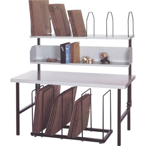 Economy Packaging & Shipping Station - Width: 68" - Depth: 30" - Height: 60"