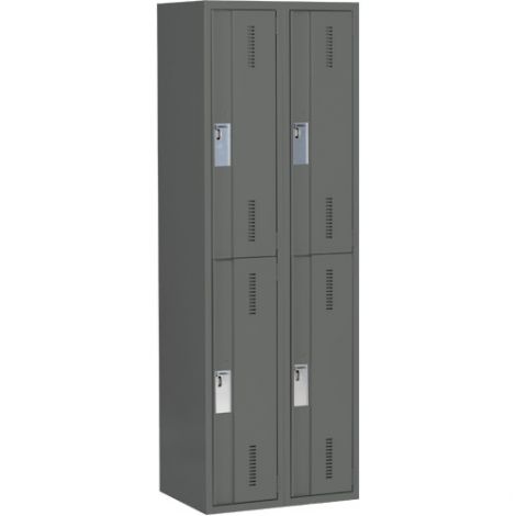 All-Welded Concorde ™ - Heavy-Duty Lockers - Bank of: 2 - Ships Free