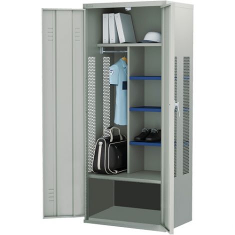 All-Welded Deluxe Gear Locker - Base Model - Colour: Grey - Ships Free