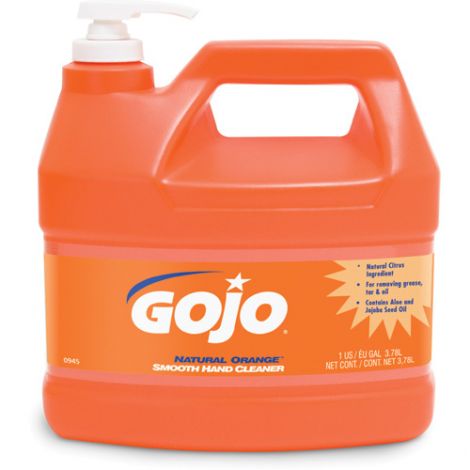 GOJO® Natural Orange ™ Smooth Hand Cleaner - Type: Cream - Container Size: 1000 ml - Container Type: Jug - Qty/Case: 4 