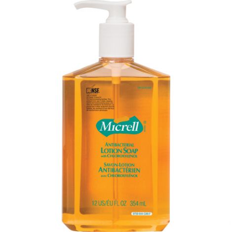 MICRELL® Antibacterial Lotion Soap - Container Type: Pump Bottle - Net Volume: 355 ml - Qty/Case: 24 