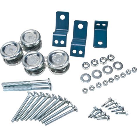 Sliding Door Hardware Kit - Colour: Blue