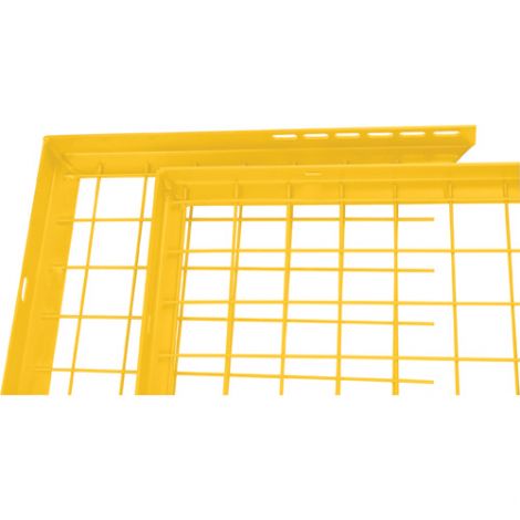 Adjustable Filler Panel - Colour: Yellow - Dimensions: 8'W x 1'H