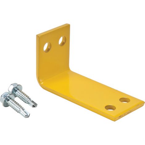 Wall Bracket Kit - Colour: Yellow - Case/Qty: 6