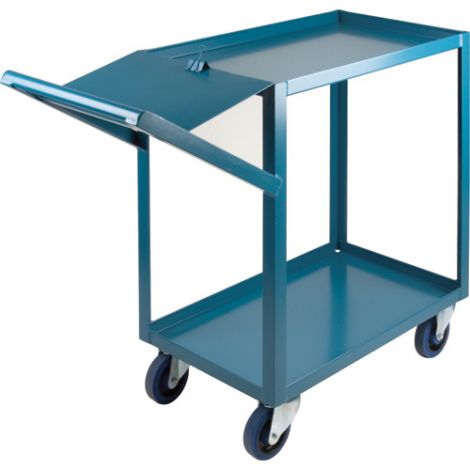 Order Picking Carts - Shelf Size: 24"W x 36"D - No. of Shelves: 2