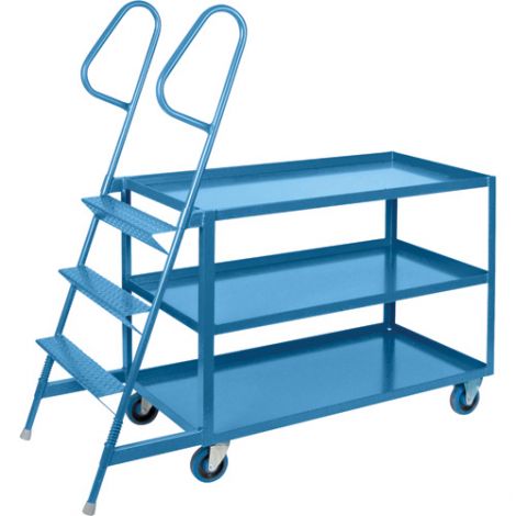 Stock Picking Carts - 24"W x 48"D - 5 Step