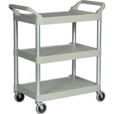 Light-Duty Utility Carts - 3 Tiers - 19" x 38" x 34"  - 200 lbs. Capacity