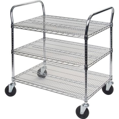 Utility Carts - Overall Width: 24" - Overall Depth: 48"