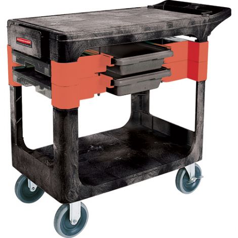 Maintenance Tool Cart - 2 Drawers - 38"L x 19-1/4"W x 33-3/8"H