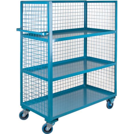 Wire Mesh Utility Cart - 30"W x 48"L 