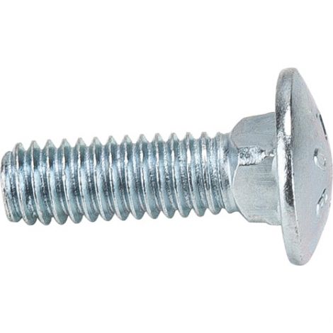 Carriage Bolt - Length: 1"