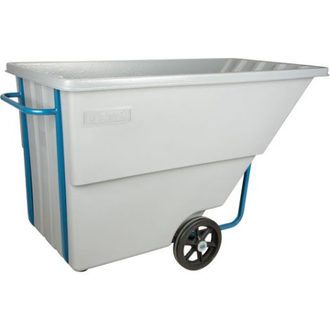 Kleton® Polyethylene Tilt Trucks - Volume Capacity: 1.1 cu.yd. - Durability: Standard Duty