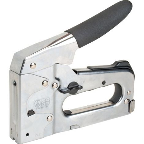 Heavy-Duty Staple Gun - Crown Size: 3/8" - Case/Qty: 6