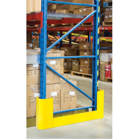 Racking Aisle Protectors - Double Wrap - Overall Dimensions: 56-1/4"L x - 3"W x 12"H