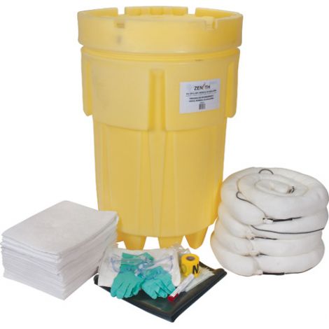 95-Gallon Economy Mobile Spill Kits - Spill Type: Oil Only 