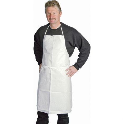 MicroMAX® NS Apron, Microporous, White, 28" W x 36" L - Case/Qty: 100