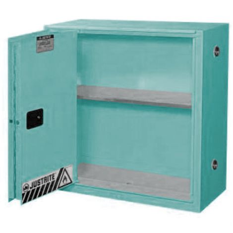 Sure-Grip® Ex Acid/Corrosive Storage Cabinets - Capacity: 30 gal. - Width: 43" - Depth: 18" - Height: 44"