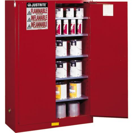 Sure-Grip® EX Combustibles Safety Cabinet for Paint and Ink - Capacity: 96 gal. - Door Type: Manual