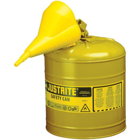 Type I Safety Can with Funnel - Capacity: 1 US gal.