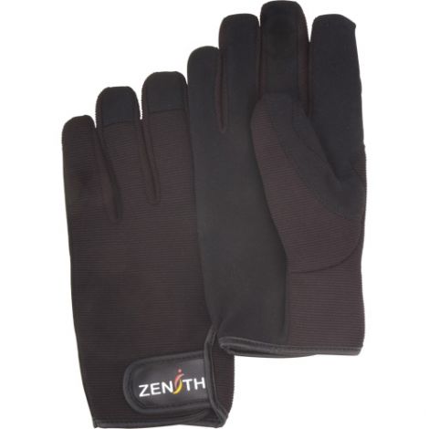 ZM100 Mechanic Gloves - Size: 2X-Large - Palm Material: Synthetic - Case/Qty: 12 Pairs