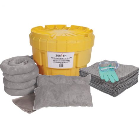 20-Gallon Spill Kit - Salvage Drum/Overpack - Spill Type: Universal 