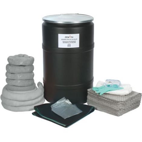 55-Gallon Spill Kits - Spill Type: Universal 