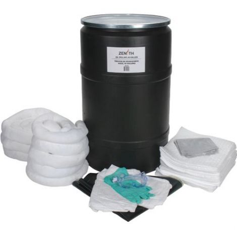 55-Gallon Spill Kits - Spill Type: Oil Only