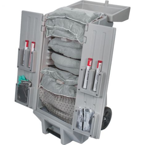 30-Gallon Tool Kaddie Mobile Spill Kits - Spill Type: Universal