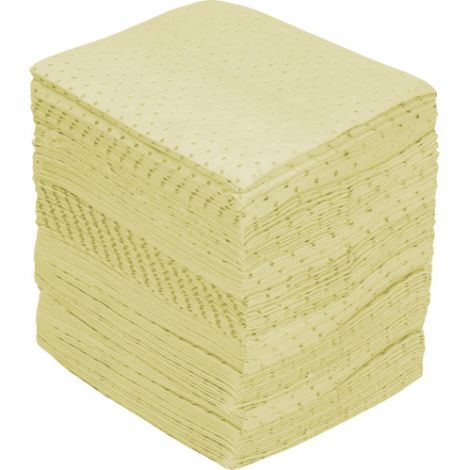 Fine Fibre Sorbent Pads - Industrial Grade - Heavy Weight - Absorbency/Pkg.: 40 Gallons