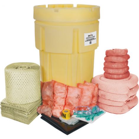 95-Gallon Spill Kits - Spill Type: Hazmat 