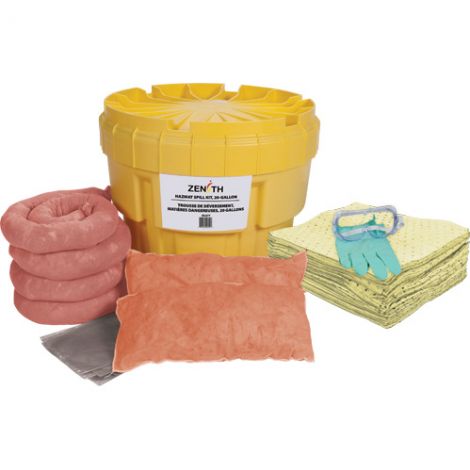 20-Gallon Spill Kits - Spill Type: Hazmat