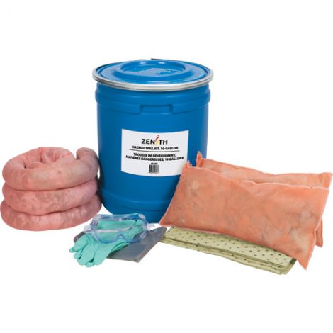 10-Gallon Truck Spill Kits - Spill Type: Hazmat Container