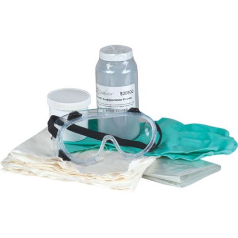 40-ml Mercury Spill Kits - Spill Type: Hazmat 