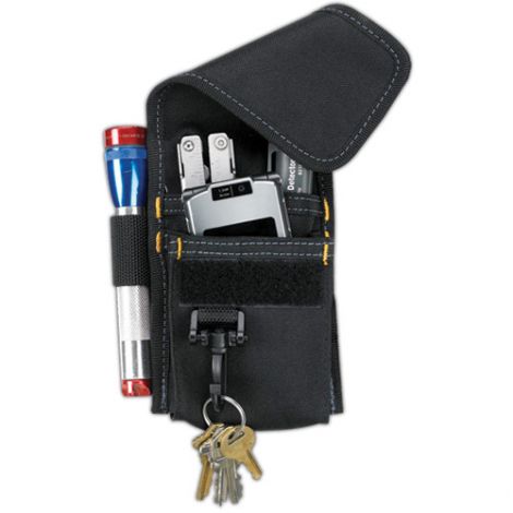 Nylon Multi-Purpose Tool Holder - No. of Pockets: 4 - Case/Qty: 8