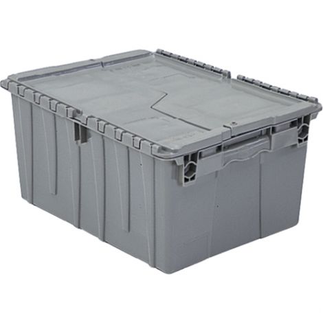 Flipak® Polyethylene Plastic (PE) Distribution Containers - Outside Dimensions Top: 11.8"L x 9.8"W - Case/Qty: 4