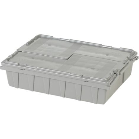 Flipak® Polyethylene Plastic (PE) Distribution Containers - Outside Dimensions Top: 21.8"L x 15.1"W - Case/Qty: 2