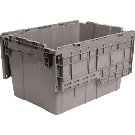 Flipak® Polyethylene Plastic (PE) Distribution Containers - Outside Dimensions Top: 23.5"L x 15.7"W - Case/Qty: 2