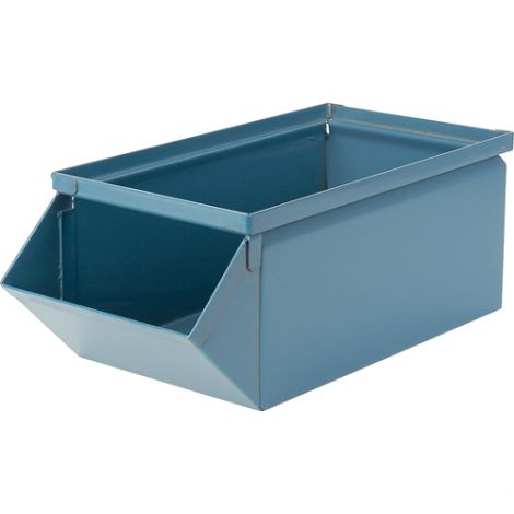 Steel Stackbins® - 9"W x 18-3/4"L x 7-1/2"H - Case Qty: 4