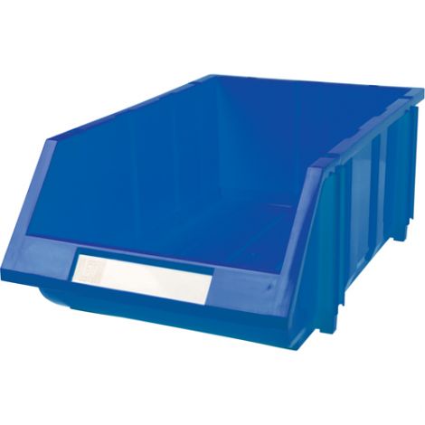 Hi-Stak Plastic Bin - 11 3/16"W x 17 11/16"D x 7"H - Case/Qty: 4